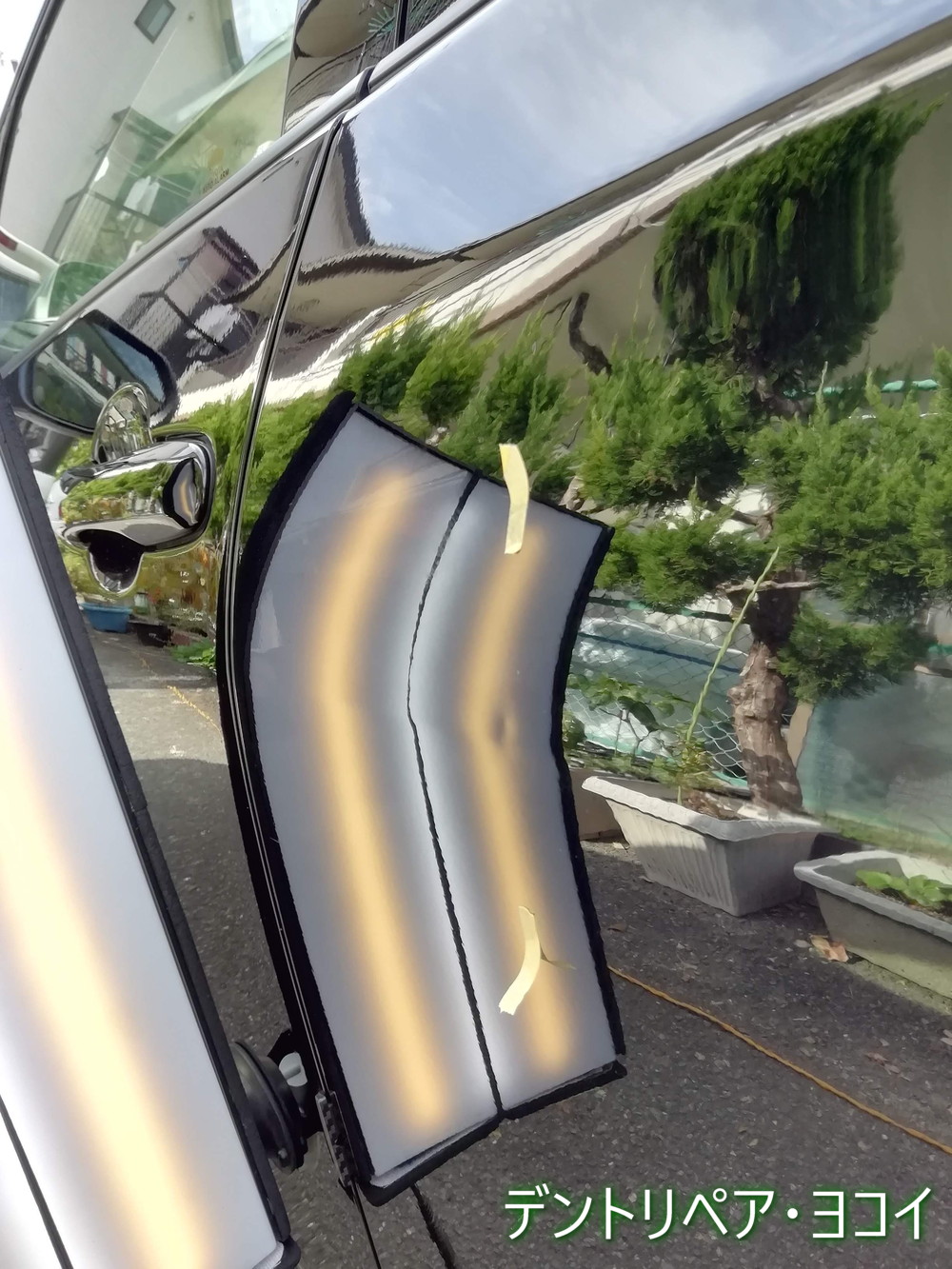 50系プリウスドアの修理
