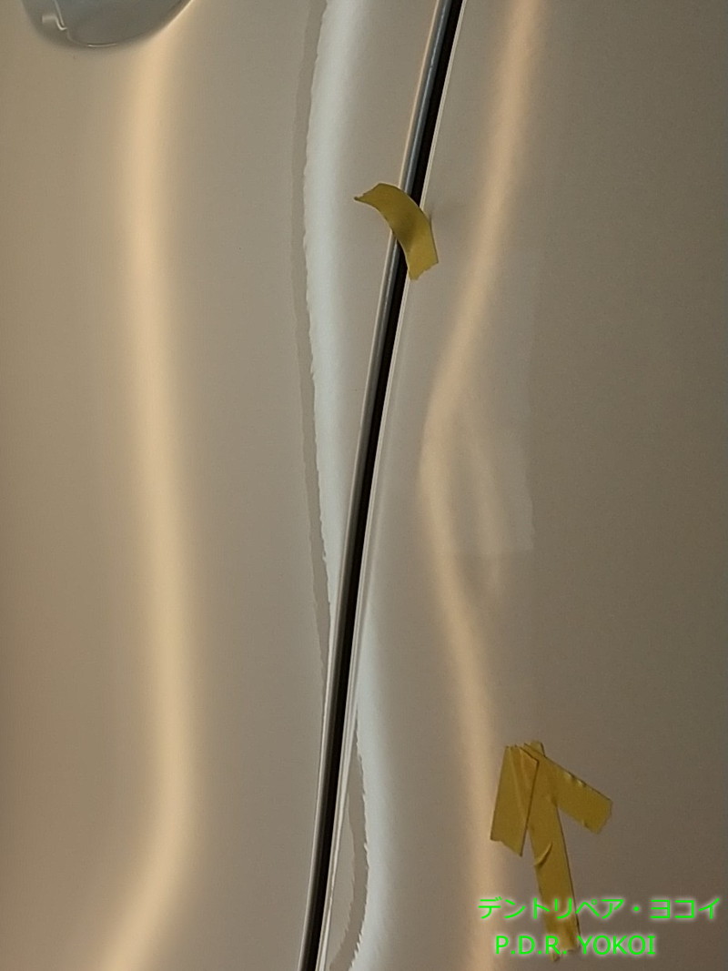 アルファードの凹み