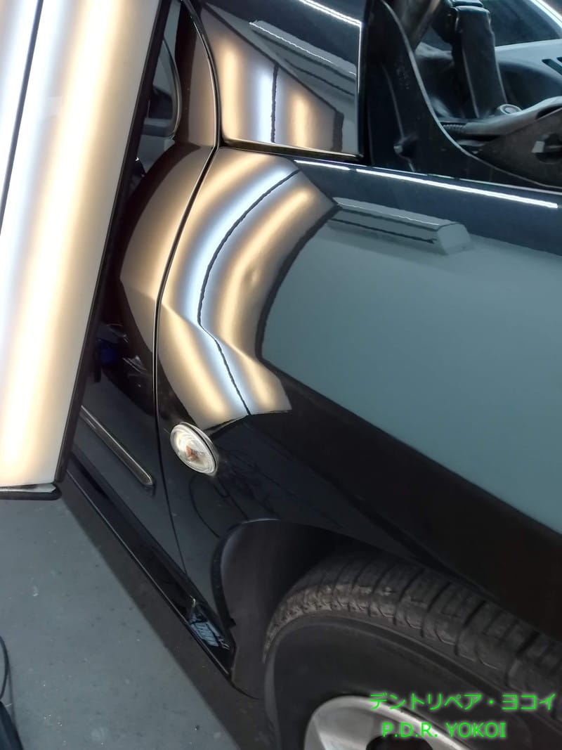 プジョーのヘコミ修理